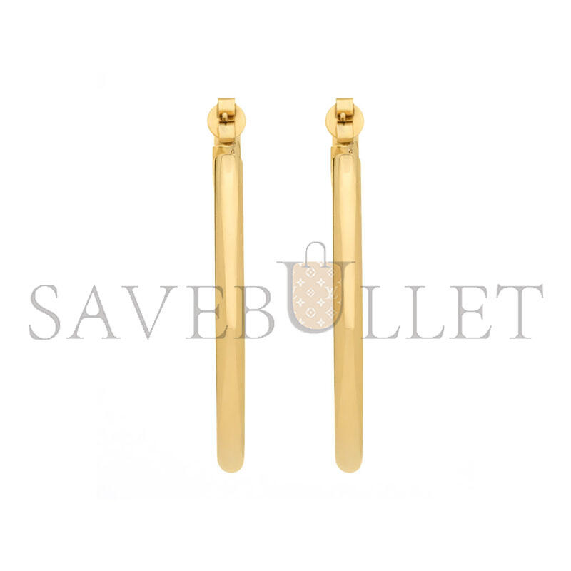 YSL CASSANDRE LOGO HOOP EARRINGS 868176Y15007005